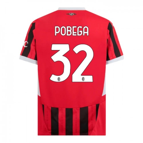 Nogometni Dresovi AC Milan Pobega 32 Domaći 2024-25 Nogometni Dresovi AC Milan Pobega 32 Domaći 2024-25